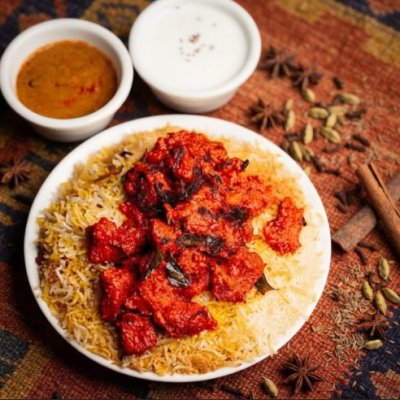 Chicken 65 Biriyani