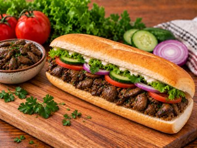 Chicken Liver Sandwich