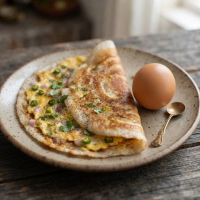 Egg Dosa