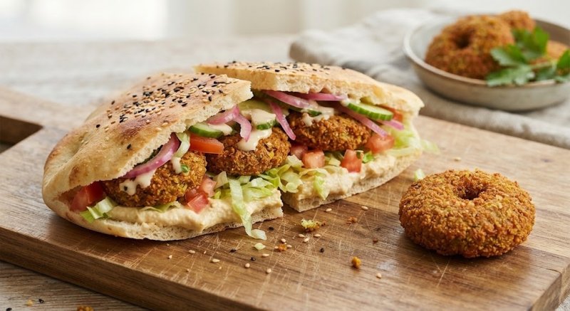 Falafel Sandwich | Naama Restaurant Kuwait - Naama Restaurant Kuwait