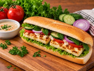 Halloumi Sandwich