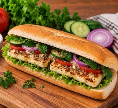 Halloumi Za'atar Sandwich