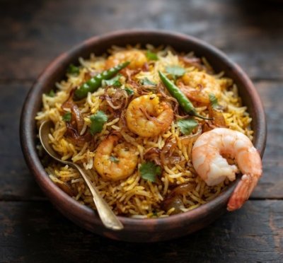 Prawns Biriyani