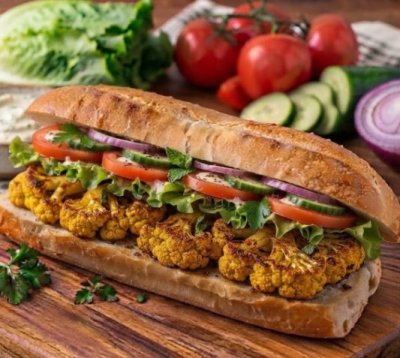 Zahra (Cauliflower) Sandwich